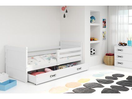 Postel Riky 90x200 bílá