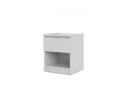 Noční stolek Simplicity 238 bílý lesk