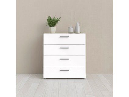 Komoda Pedro 505 oak/bílý lesk