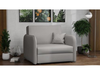 Rozkládací křeslo Vivian Loft I Mono 244 světle šedá