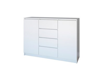 Komoda Topa 2D4S 120 bílá