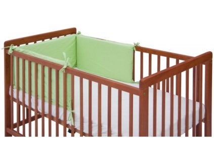802 1 mantinel do postylky 4dilny scarlett hugo 180 x 30 cm zelena