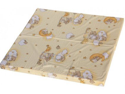 904 4 matrace mracek do ohradky bela bezova 100 x 100 cm