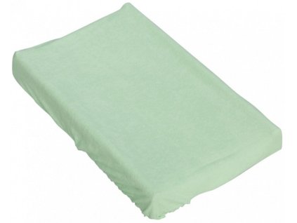 2824 1 prosteradlo na prebalovaci podlozku nebo matraci do kolebky ci kose zelena 85 x 55 cm