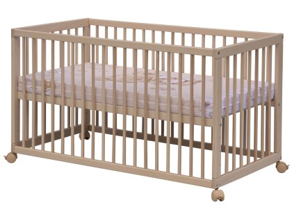 3816 5 detska postylka scarlett kombi s vyndavacimi prickami buk prirodni 120 x 60 cm