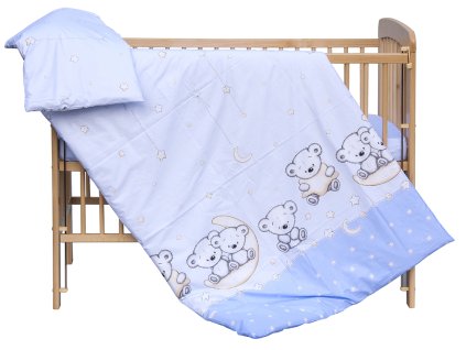 4101 1 povleceni do postylky 2dilne scarlett toro modra 90 x 120 cm