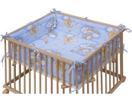 4836 2 matrace mracek do ohradky honzik a tofa modra 98 x 78 cm