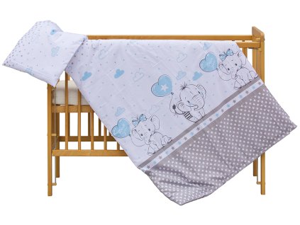 4997 2 povleceni do postylky 2dilne scarlett gusto modra 90 x 120 cm