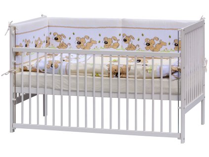 6752 3 detska postylka s kompletni vybavou scarlett 140 x 70 cm japy bezova