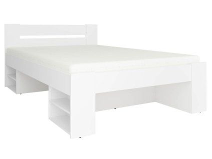 Postel NEPO PLUS LOZ3S (140) bílá BEZ ROŠTU - korpus
