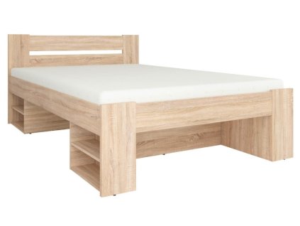 Postel NEPO PLUS LOZ3S (140) dub sonoma BEZ ROŠTU - korpus