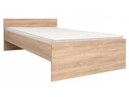 Postel NEPO PLUS LOZ/120 dub sonoma BEZ ROŠTU