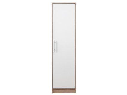Šatní skříň Smart SR 5 L/P bílá + sonoma