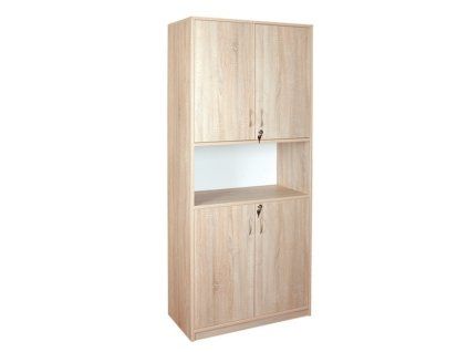 BRADOP Skříň sestavy Office C507 (Barevné provedení P - PŘÍRODNÍ)