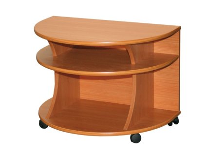 TV stolek Š-70 V-55 H-45 (Barevné provedení H - HNĚDÁ)
