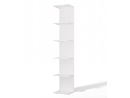 Knihovna Poppy 6P bílá
