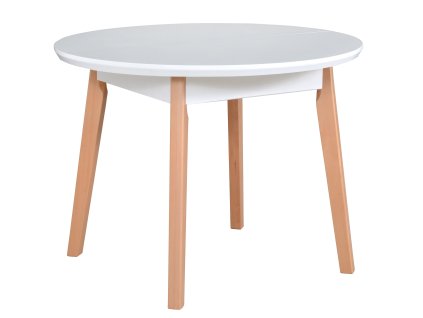 OSLO 4 BIAŁY, NOGI BUK NATURALNY (1)