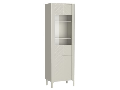 str malumi 04 witryna slupek regal przeszklony z szyba na nozkach elegancka nowoc WuJpfwr