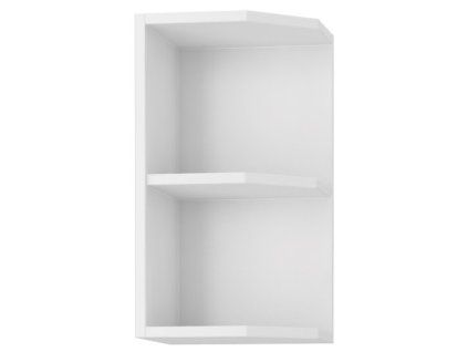 Kuchyňská skříňka Sonia šedý lesk - horní zakončení 30 G-60 ZAK