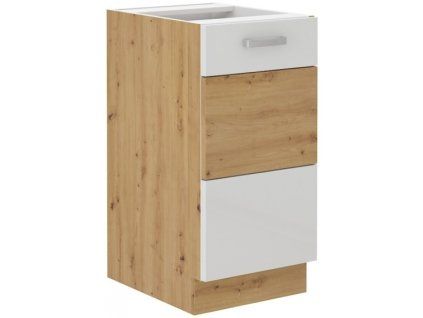 Kuchyňská skříňka Artisan bílý lesk - dolní 40 D 1F