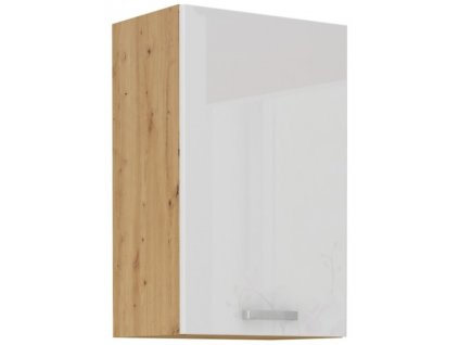 Kuchyňská skříňka Artisan bílý lesk - horní 45 G-72 1F