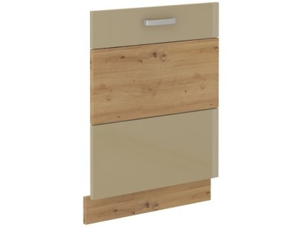 Kuchyňská skříňka Artisan cappucino lesk - ZM 713 x 596 dvířka pro vestavnou myčku