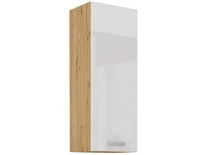 Kuchyňská skříňka Artisan bílý lesk - horní 30 G-90 1F