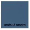 modrá
