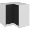 90x90 DN 2F BB ARIA BL WH