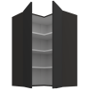 60x60 GN 90 2F (90°) ARIA BL BL