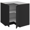 90x90 DN 2F BB ARIA BL BL