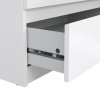 Komoda Simplicity 296 bílý lesk