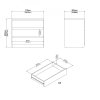 Komoda Simplicity 298 jackson hickory