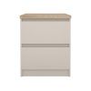 Noční stolek Simplicity 230 kašmír/jackson hickory