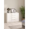 Komoda Simplicity 236 bílá