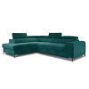 Rohová sedací Laurence, levá, Mat Velvet 75
