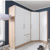Předsíňové skříně Smart B bílá + sonoma