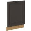 Kuchyňská skříňka Stilo GRAR - ZM 713 x 596 dvířka pro vestavnou myčku, grafit + Artisan