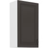 Kuchyňská skříňka Stilo GRWH - horní 50 G-90 1F, grafit + bílá