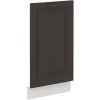 Kuchyňská skříňka Stilo GRWH - ZM 713 x 446 dvířka pro vestavnou myčku, grafit + bílá