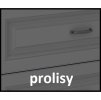 Kuchyňská skříňka Stilo DustGRWH - ZM 570 x 446 cm dvířka pro vestavnou myčku, Dust Grey + bílá