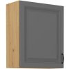 Kuchyňská skříňka Stilo DustGRAR - horní 60 G-72 1F, Dust Grey + Artisan
