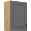 Kuchyňská skříňka Stilo DustGRAR - horní 50 G-72 1F, Dust Grey + Artisan