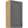 Kuchyňská skříňka Stilo DustGRAR - horní 50 G-90 1F, Dust Grey + Artisan