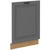 Kuchyňská skříňka Stilo DustGRAR - ZM 713 x 596 cm dvířka pro vestavnou myčku, Dust Grey + Artisan
