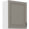Kuchyňská skříňka Stilo ClayGRWH - horní 60 G-72 1F, Clay Grey + bílá
