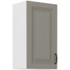 Kuchyňská skříňka Stilo ClayGRWH - horní 40 G-72 1F, Clay Grey + bílá