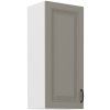 Kuchyňská skříňka Stilo ClayGRWH - horní 40 G-90 1F, Clay Grey + bílá