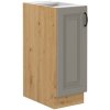 Kuchyňská skříňka Stilo ClayGRAR - dolní 30 D Cargo, Clay Grey + Artisan