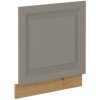 Kuchyňská skříňka Stilo ClayGRAR - ZM 570 x 596 cm dvířka pro vestavnou myčku, Clay Grey + Artisan
